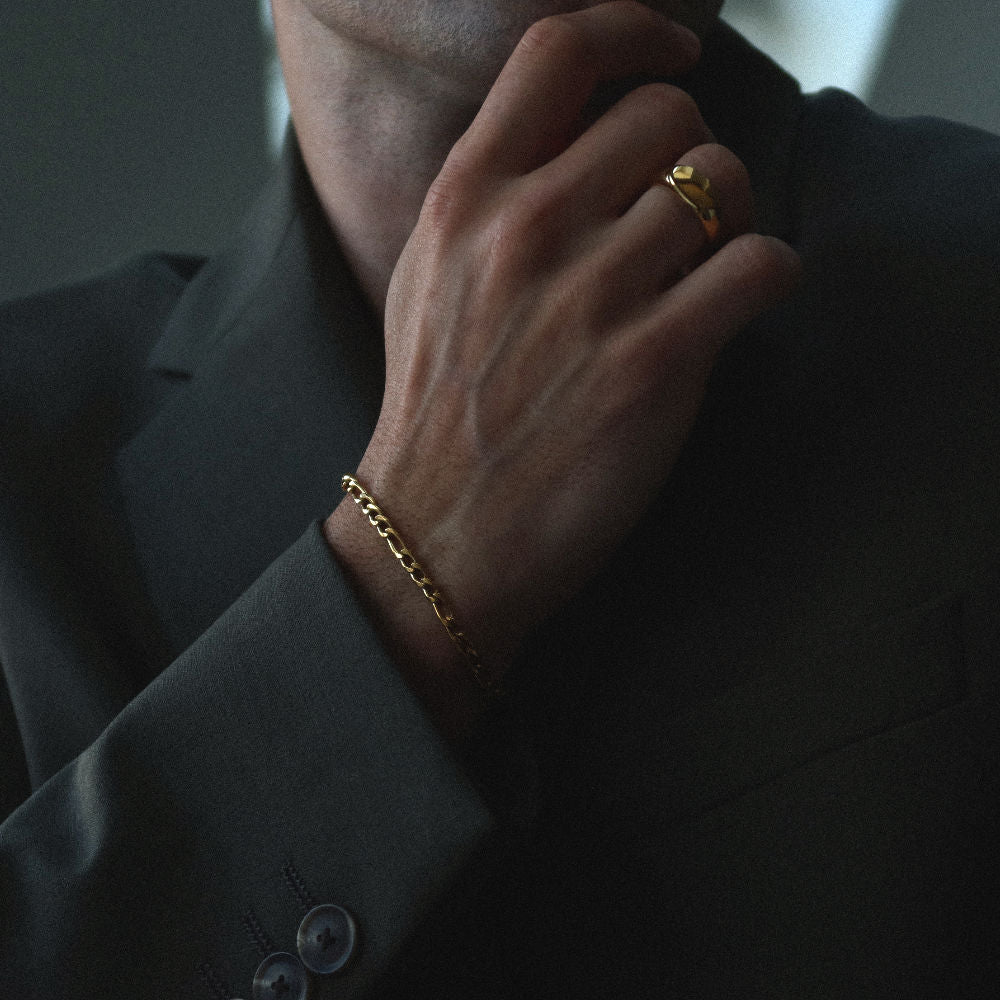 The Figaro Chain Bracelet - 4mm