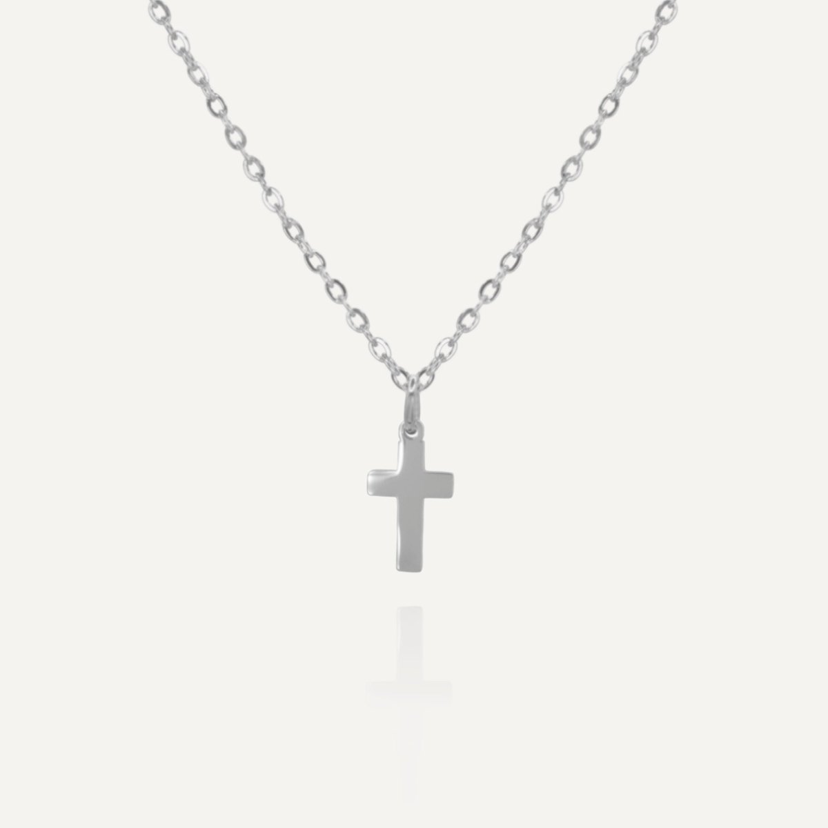 Rush cross silver necklace men women trendy popular 