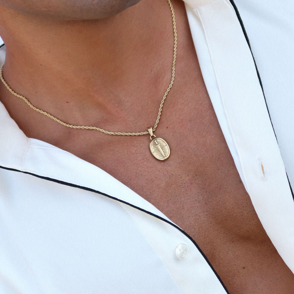 Rush men women gold pendant popular trendy necklace 