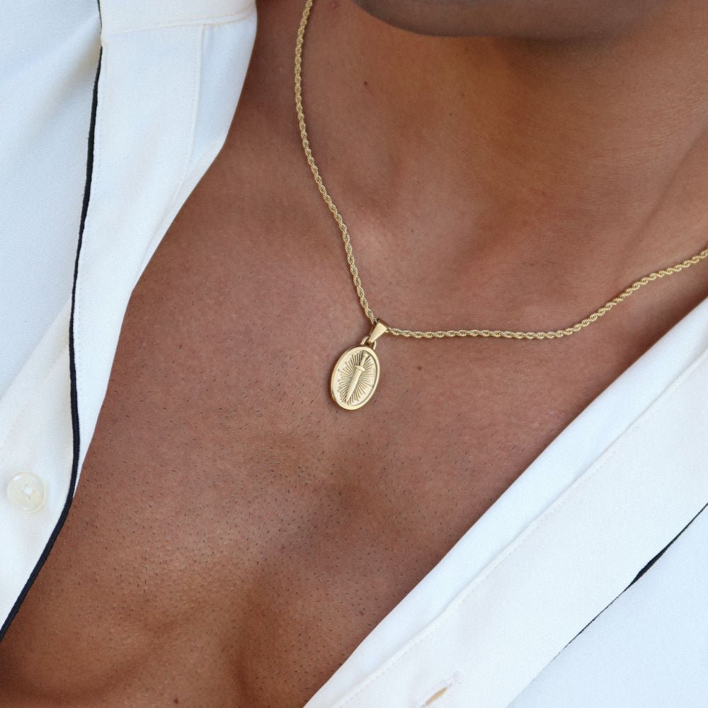 Rush men women gold pendant popular trendy necklace 