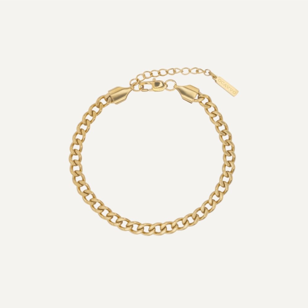 The Cuban Chain Bracelet - OCAVVO OCAVVO Gold