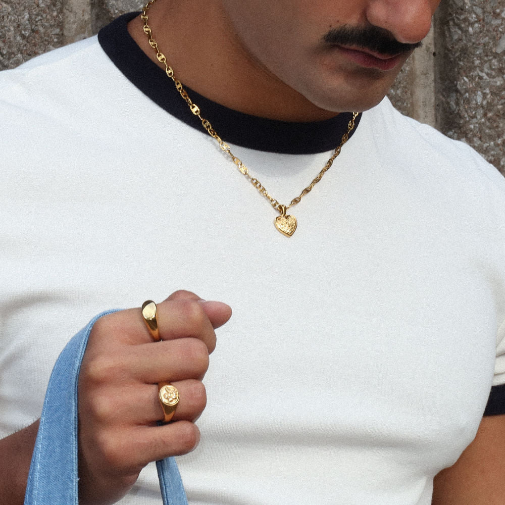 The Cuore Necklace - Rush. Rush. Gold