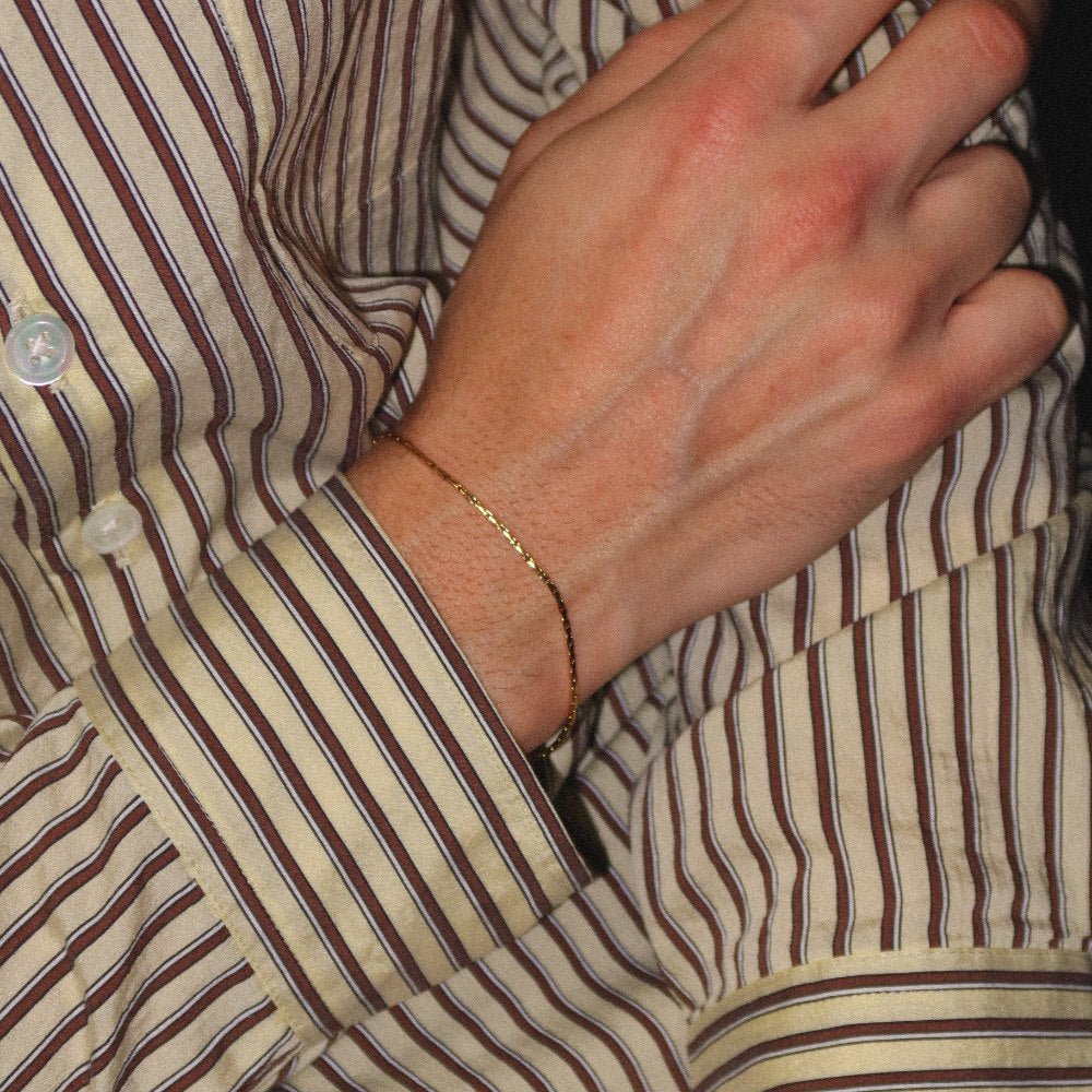 The Wire Chain Bracelet - OCAVVO OCAVVO Gold