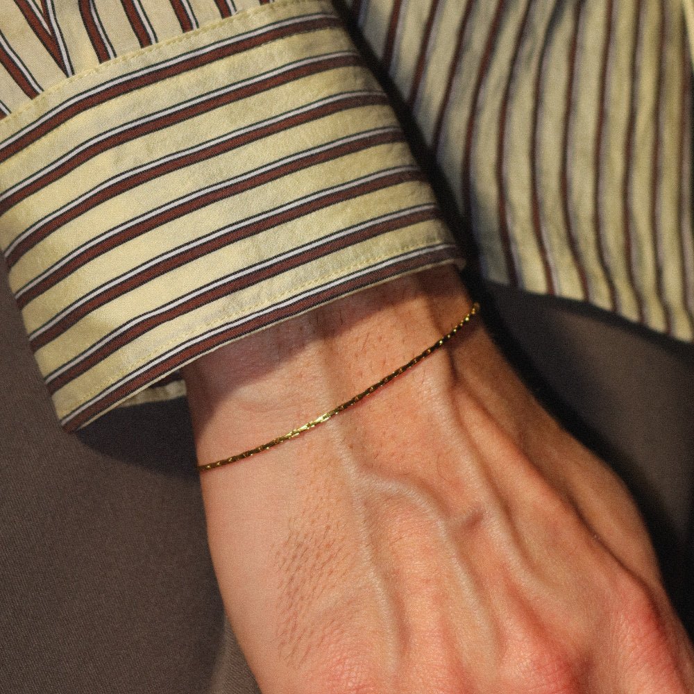 The Wire Chain Bracelet - OCAVVO OCAVVO Gold
